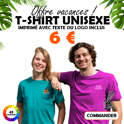 T shirt personnalisé