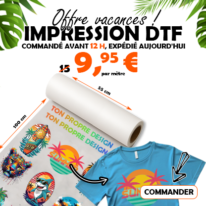 Transferts DTF au mètre